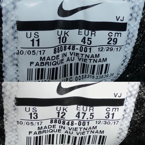 NEW Nike Zoom Fly Black White - Picture 7 of 7